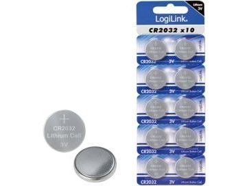 LogiLink Ultra Power - Batteri 10 x CR2032 - Li/MnO2