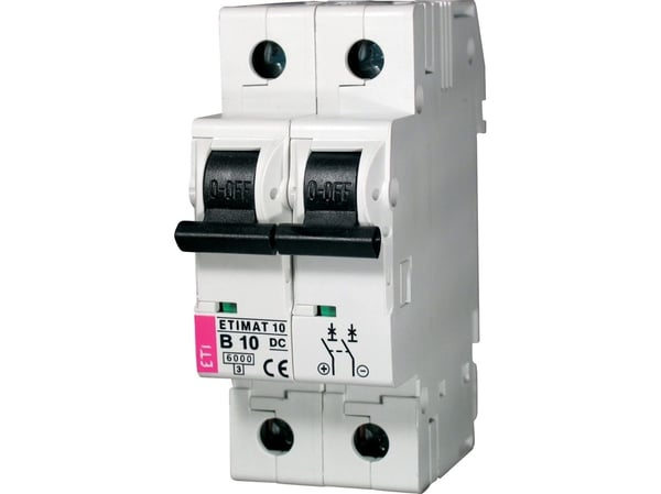 Eti-Polam Pienoiskatkaisija 2P B 10A 6kA DC ETIMAT10 (002128714)