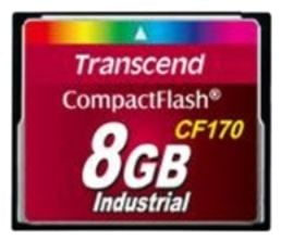 Transcend Industrial - Flashhukommelseskort - 8 GB - 170x - CompactFlash