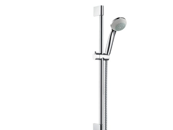 HANSGrohe Crometta 85 brusesæt med 650 mm brusestang, håndbruser med 1 strålefunktion samt bruseslange på 1,6 meter