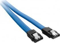 CableMod ModMesh - SATA-kabel - Serial ATA 150/300/600 - SATA (hunn) til SATA (hunn) - 60 cm - lys blå