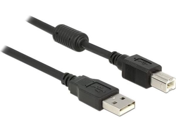 DeLOCK - USB-kaapeli - USB Type B (han) til USB (han) - USB 2.0 - 1 m - lajittelu