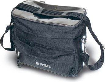 Basil Mali, Sykkelveske, Polyester, Svart, 8 l, 2,5 kg, 260 mm