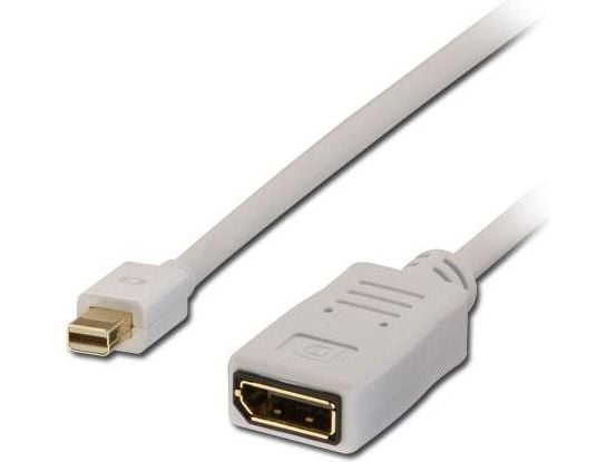 Lindy 41045, 1,5 m, Mini DisplayPort, DisplayPort, Gull, 2560 x 1600 piksler, Grå
