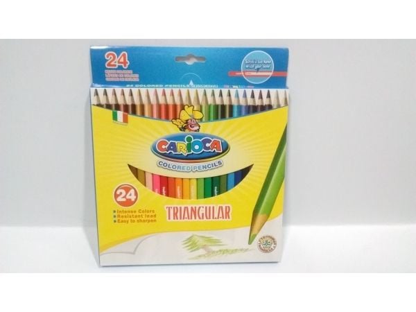 Carioca Crayons Carioca lyijykynä, 24 väriä (40381)