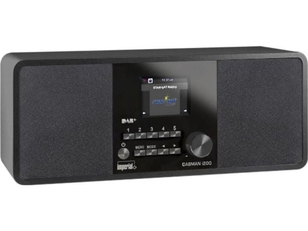 Imperial Dabman i200, Internett, Digitalt, DAB+, FM, 87,5 - 108 MHz, 174 - 240 MHz, 20 W