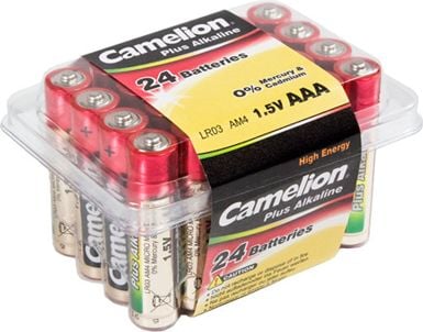 Camelion AAA batteri Plus LR03 Alkali-mangan 1250 mAh 1,5 V 24 stk