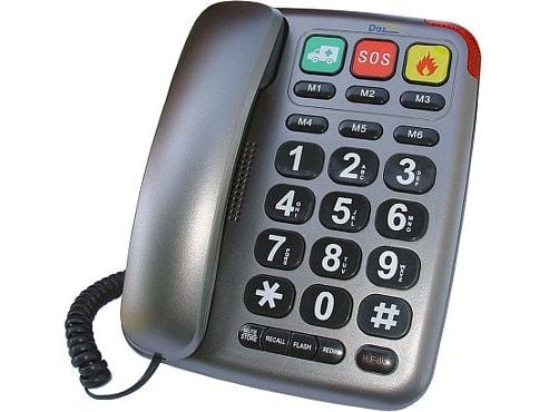 Trådløs/fasttelefon Dartel LJ-300 Svart