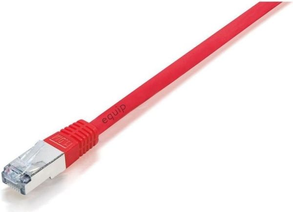 Equip Cat.5e F/UTP 0.25m, 0,25 m, Cat5e, F/UTP (FTP), RJ-45, RJ-45, Rød