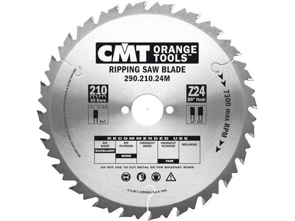 CMT Rippesag 210 x 30 mm (290.200.24M) CMT Rippesag 210 x 30 mm (290.200.24M)
