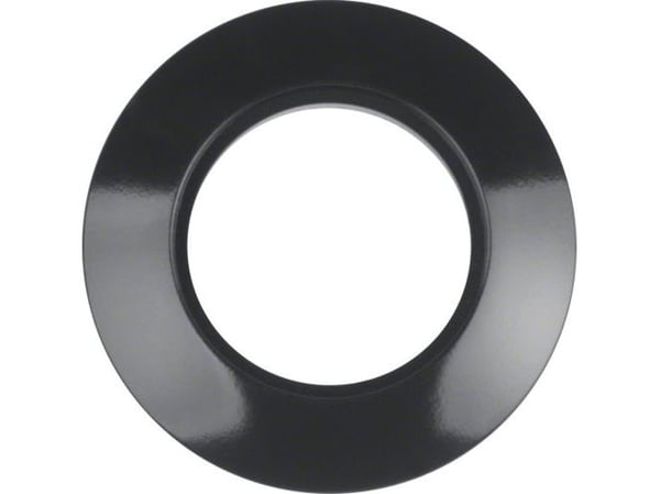 Berker 138101, Svart, Duroplast, Berker, Glansigt, 10 styck