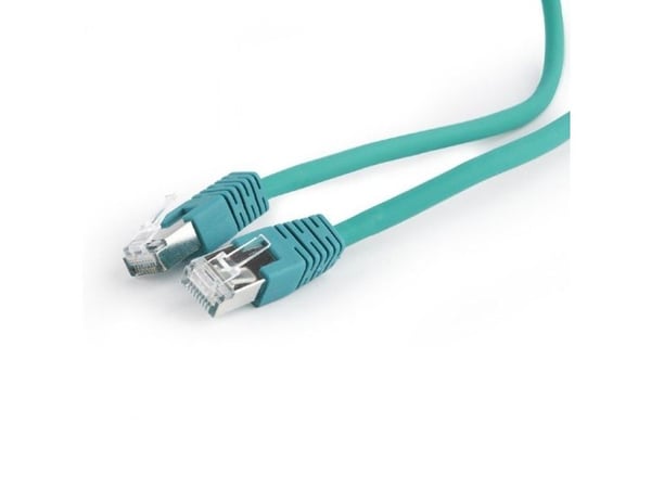 Gembird - Koblingskabel - RJ-45 (hann) til RJ-45 (hann) - SFTP - CAT 6a - halogenfri, formstøpt - grønn