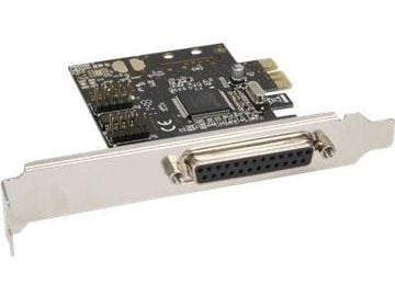 InLine 76624C, PCIe, Parallell, Seriell, Moschip MCS9901CV-CC, 1,77 mm, 99 g, 144 mm