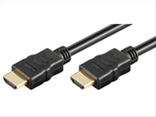 MicroConnect - HDMI-kabel - HDMI hann rett til HDMI hann rett - 3 m - svart