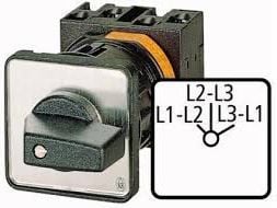 Eaton T0-2-15922/E, vaihtokytkin, 2P, johdotettu, musta, IP65, UL 60947-4-1; CSA - C22.2 No. 60947-4-1-14; CSA-C22.2 No. 94; IEC/EN 60947-3; CE