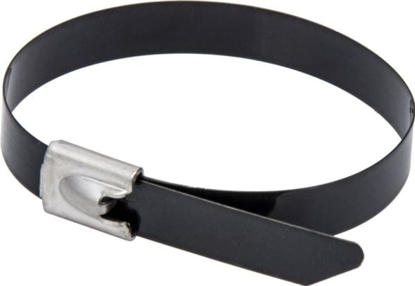 Dedra rostfria buntband SS304, belagda 4,6 x 125 mm, 20 st. (11NC4121)