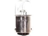 Lovato elektrisk lyspære 5W BA15d 130V AC/DC (8LT7ALBE)