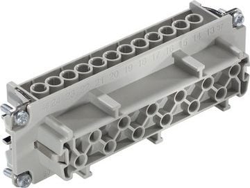 Lapp EPIC H-BE 24 BS, 24 + PE, Harmaa, Naaras, Suora, Polykarbonaatti (PC), Hopea