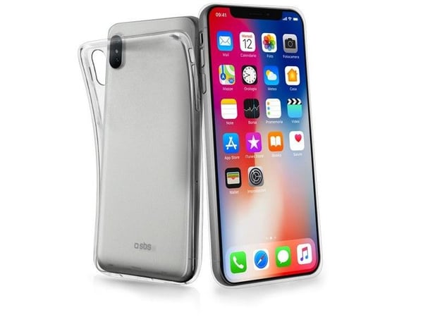 SBS TESKINIPXT, Etui, Apple, Apple iPhone X Apple iPhone XS, 14,7 cm (5.8"), Gjennomsiktig