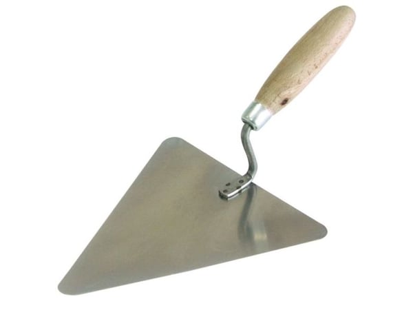 Mega trekantet sparkel 200 mm rustfritt stål - 61770