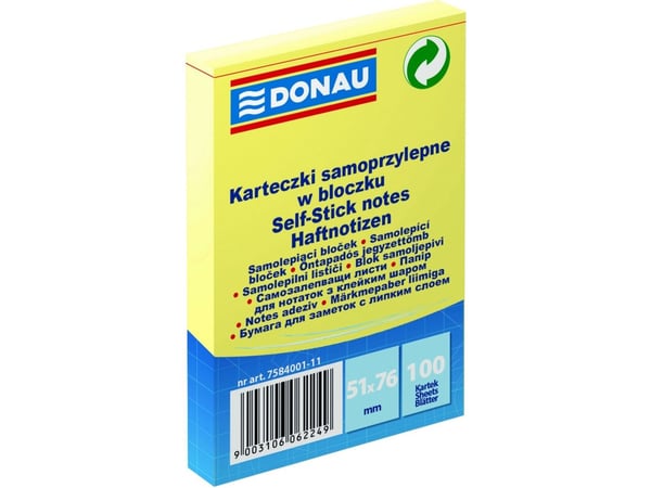 Donau Itseliimautuvat muistilaput 51x76 (7584001)
