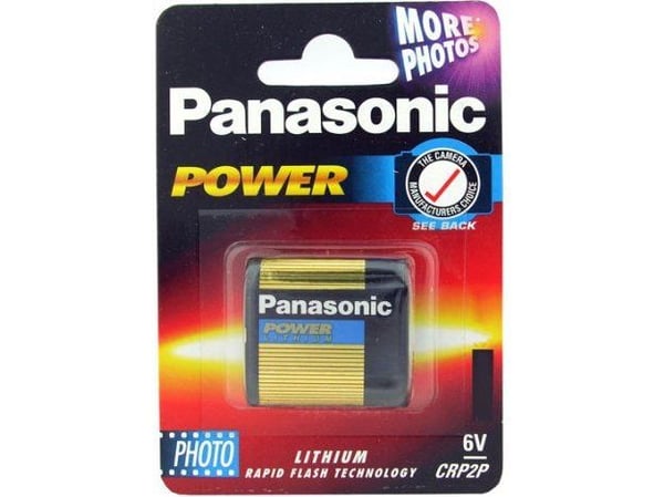 CR-P2 60V-1600MAH LITIUM KAMERABATTERI 1 STK. I BLISTERI