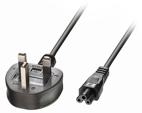 Lindy 30409, 2 m, C5 liitin, 5 A