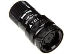 Koolance QD3 Female Quick Disconnect No-Spill Coupling, Compression for 10mm x 13mm (3/8in x 1/2in) - Kobler for væskekjølesystem - svart