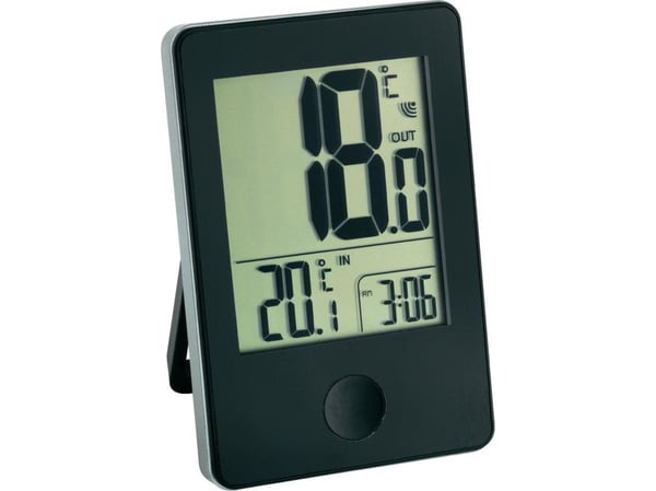 TFA-Dostmann Pop, Inne/Ute, Temperatursensor, Frittstående, -20 - 60 °C, Trådløs, LCD