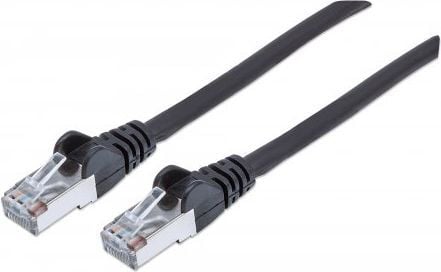 Intellinet 10m Cat6 S/FTP, 10 m, Cat6, S/FTP (S-STP), RJ-45, RJ-45, Svart