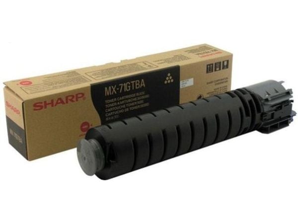 Sharp MX71GTBA - Svart - original - tonerpatron - for Sharp MX-6201N, MX-7001N