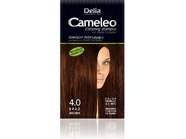 Delia Cosmetics Cameleo fargesjampo 4.0 brun