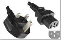 Microconnect PE090420C15, 2 m, Virtapistoke tyyppi G, C15 liitin, H05V2V2-F, 250 V, 2.5 A