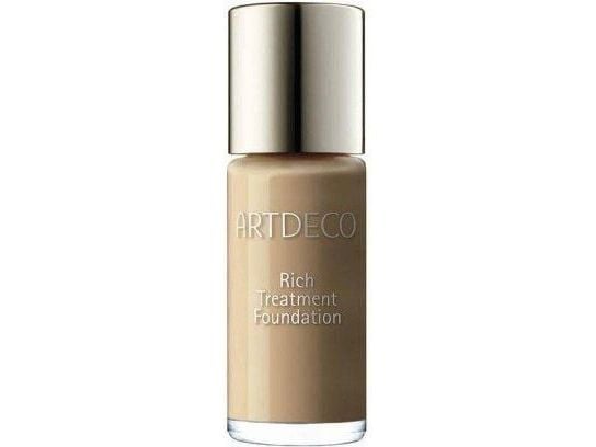ARTDECO Rich Treatment Foundation, Rasva (aine), Beige, Deep Honey, Deep skin, Tasoittava, Säteilevä