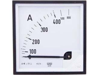 Lumel analog amperemeter för panel 400/800A till omvandlare 400/5A 96x96 mm EA19N F42100000000