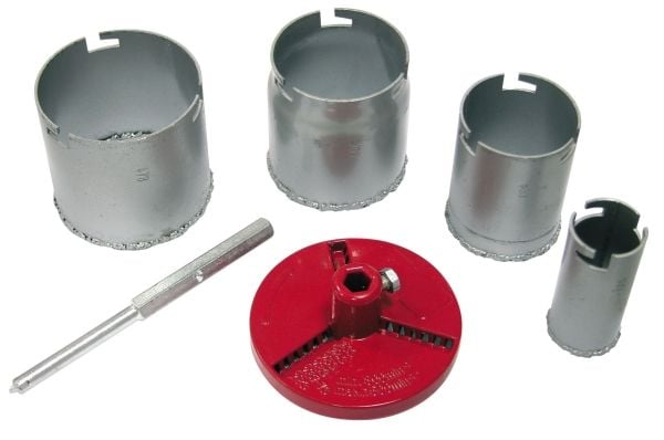 Hullsag med wolframgranulat sett 33-73 mm - 26434