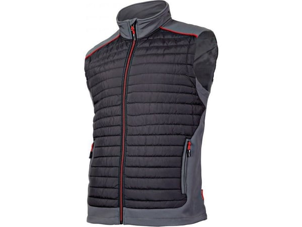 Lahti Pro quiltet vest svart-grå XXXL (L4130706)