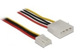 Delock - Strømkabel - 4-pin mini-strømkontakt (hunn) til 4-pin intern strøm (hann) - 40 cm