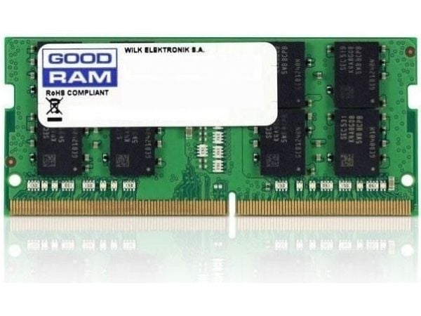 GOODRAM - DDR4 - modul - 8 GB - SO DIMM 260-pin - 2666 MHz / PC4-21300 - CL19 - 1.2 V - ikke-bufret - ikke-ECC