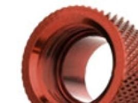 Bitspower - Væskekjølesystemutvider - G1/4" IG1/4" 7.5 mm - deep blood red