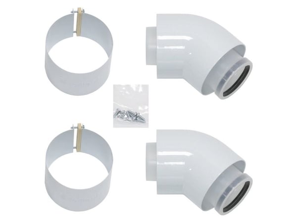 Vaillant EcoTEC Taivutus 45° 2 kpl 60/100 mm