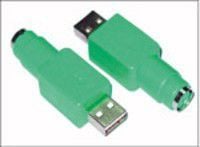 MicroConnect - Tastatur- / musadapter - USB (hann) til PS/2 (hunn)
