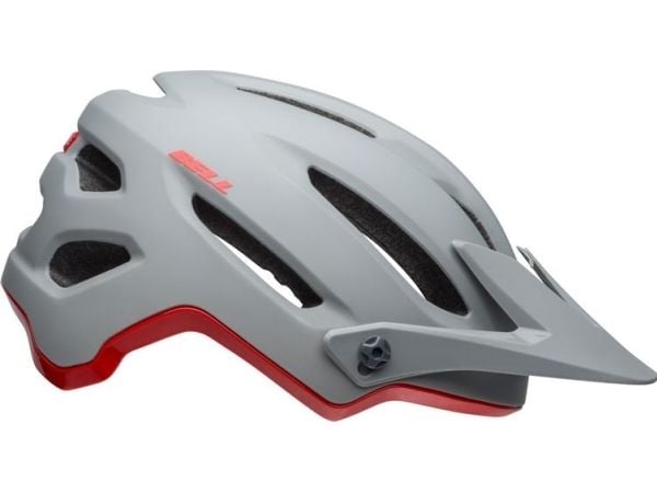 Bell MTB-hjelm 4forty integrert Mips Cliffhanger matt gloss grå crimson str. M (55-59 cm)