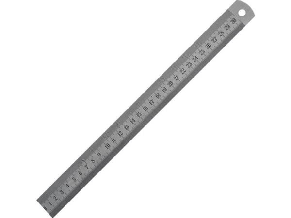 Gimex Liniał półsztywny 150 x 19 x 1mm Ruostumaton teräs (214.181)
