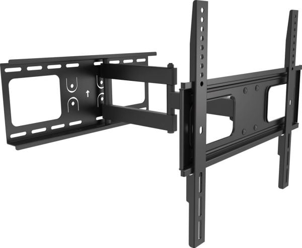 Equip 650315, 200 x 200 mm, 400 x 400 mm, -20 - 10°, -90 - 90°, Stål, Sort
