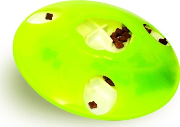Hagen leke for katt Catit Treat Spinner, grønn