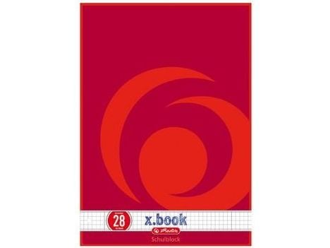 Herlitz 216283, Punainen, A4, 50 arkkia, 70 g/m²