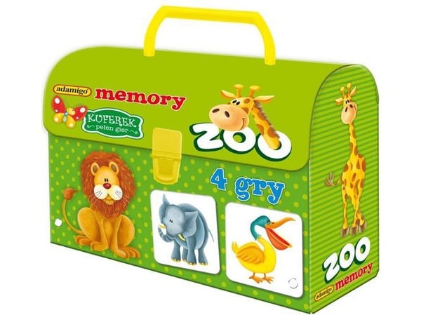 Puzzle Adamigo Puzzle Game Kufereko Zoo - muisti