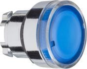 Schneider Electric Blue button drive med bakgrunnsbelysning og fjærretur (ZB4BW36)