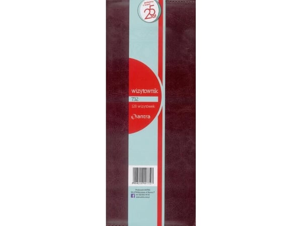 Antra visittkortholder firkantet 732 brun (233374)